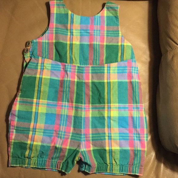Baby Gap One Piece Cotton Short Sleeveless Romper - Picture 5 of 8